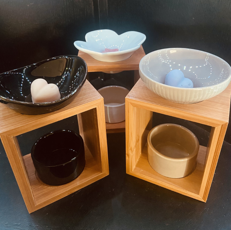 Diffuseurs fondants en bambou et céramique