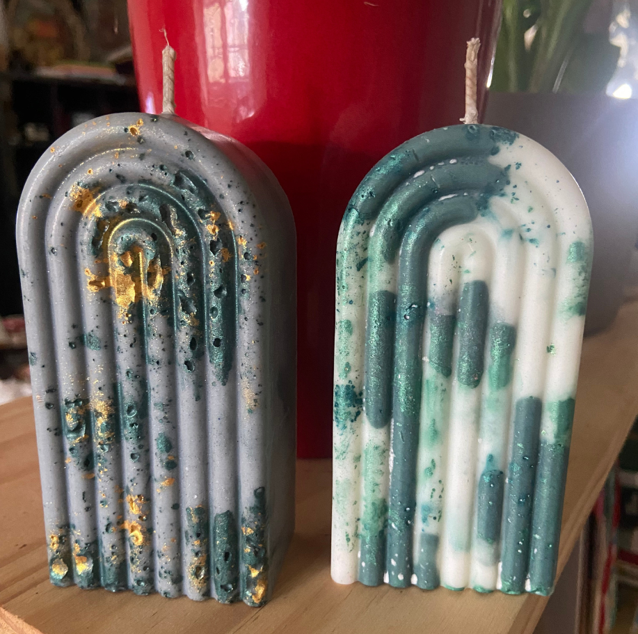 Bougie moulée modèle petit arc